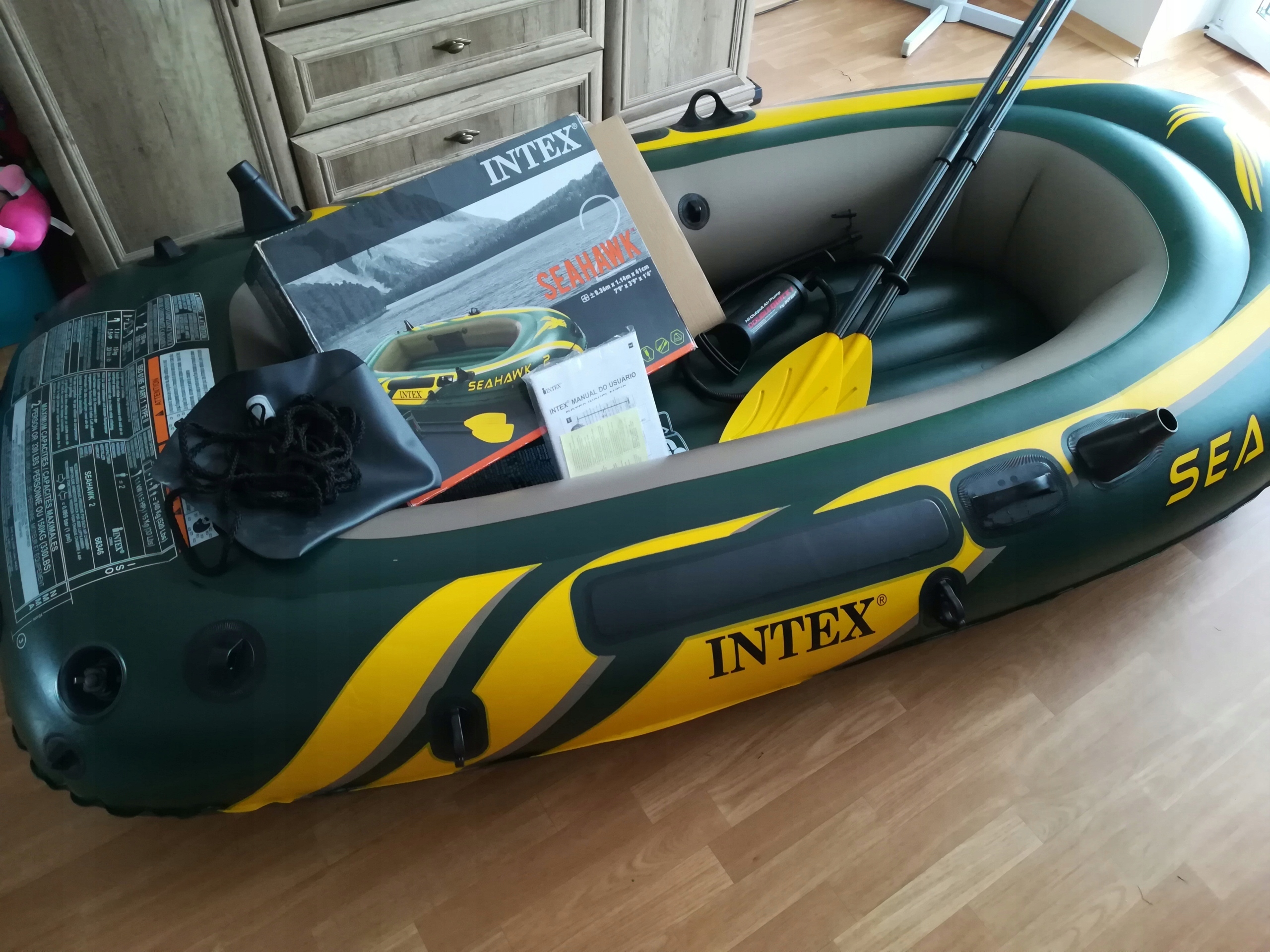 Intex seahawk 2 мотор