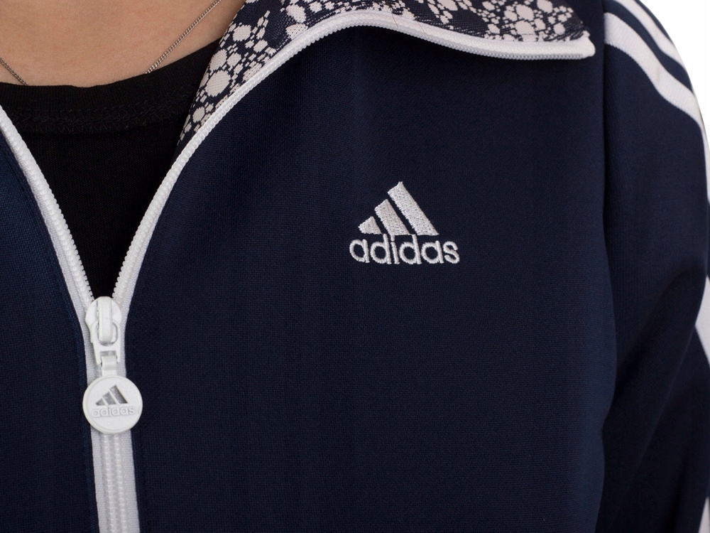 Bluza damska ADIDAS S03511 rozpinana granatowa 7587788587 Bluza damska ADIDAS S03511 rozpinana granatowa 7587788587
