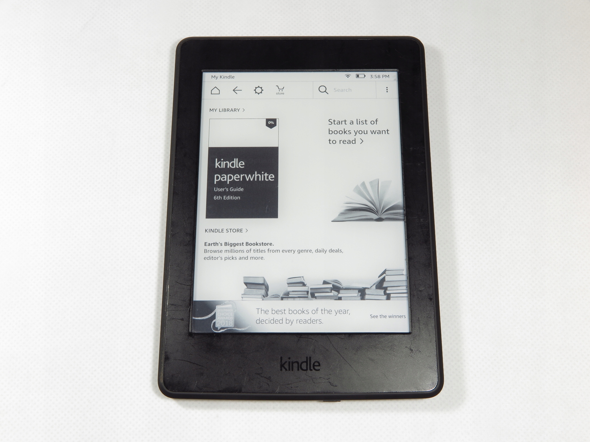 amazon Kindle Paperwhite 3 III 4GB WiFi bcm - 7779946356 - oficjalne