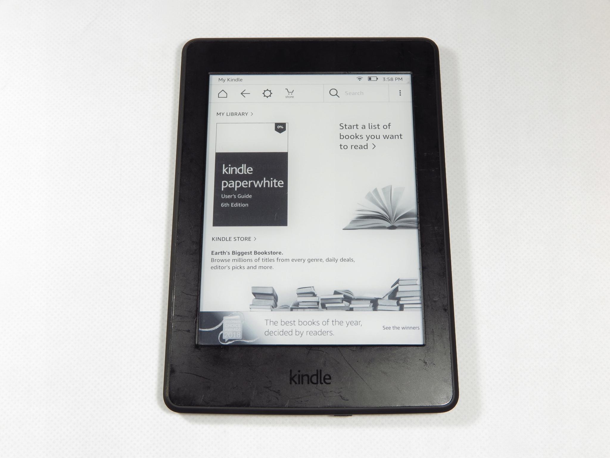 amazon Kindle Paperwhite 3 III 4GB WiFi bcm - 7779946356 - oficjalne ...
