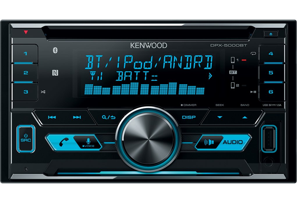 RADIO KENWOOD 2DIN BLUETOOTH USB FORD MONDEO MK3