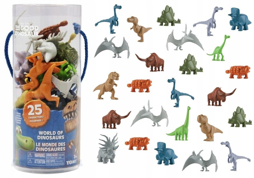 Dobry Dinozaur Mini Figurki Dinozaury 25 Szt Tomy 6612888421 Dobry Dinozaur Mini Figurki Dinozaury 25 Szt Tomy 6612888421