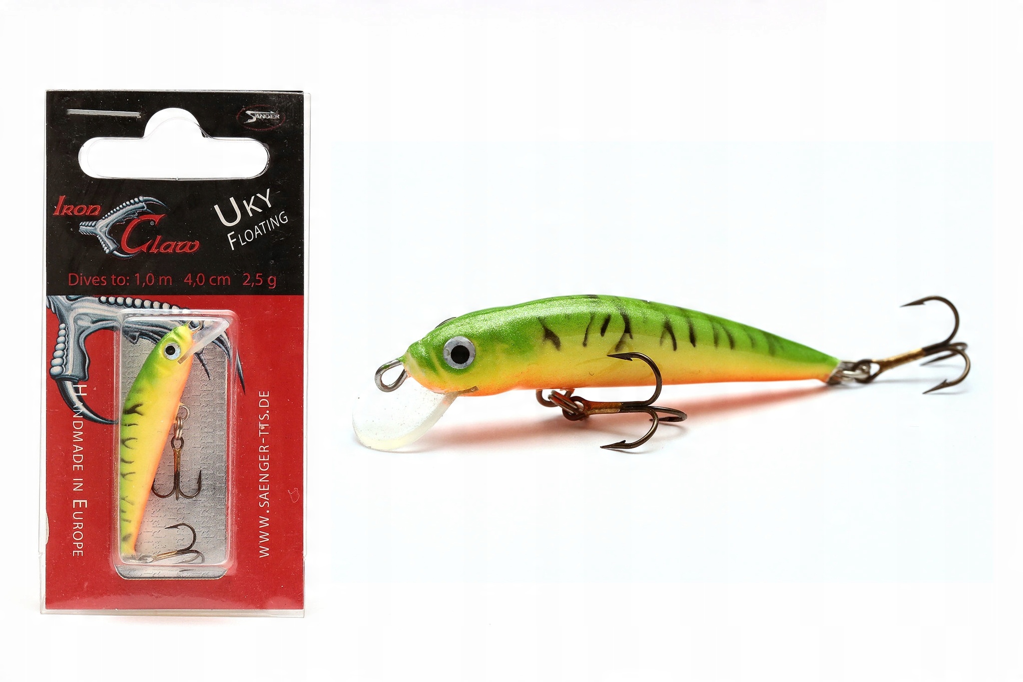 

Skuteczny Wobler Lovec Rapy Uky 4cm R