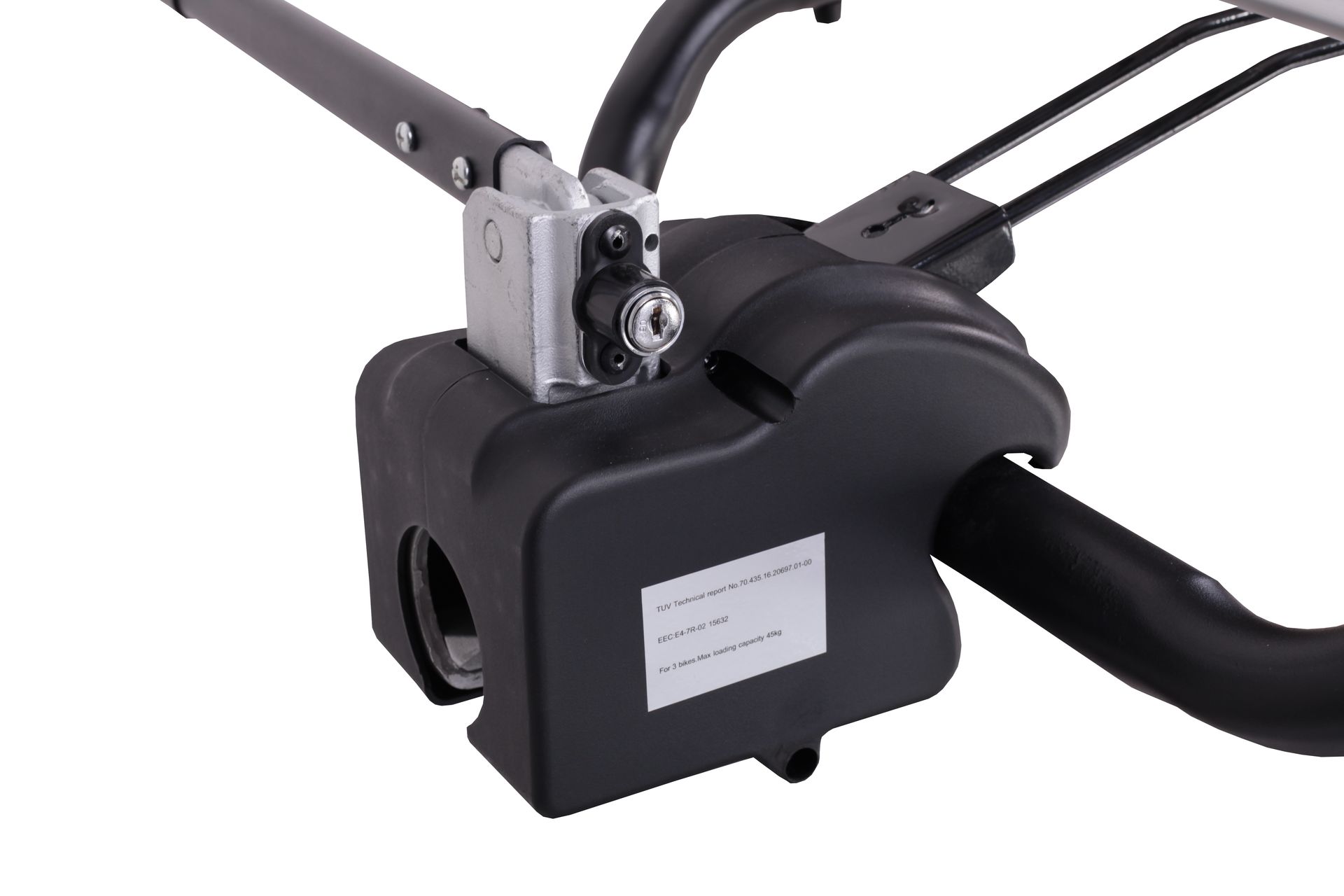 Basic Plus 3 BAGAZNIK ROWEROWY NA HAK 3 rowery Product Height 80 cm