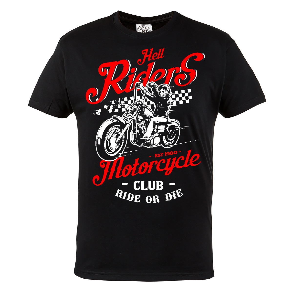 

Koszulka Na Motor Harley Chopper Bawełna MOTO03