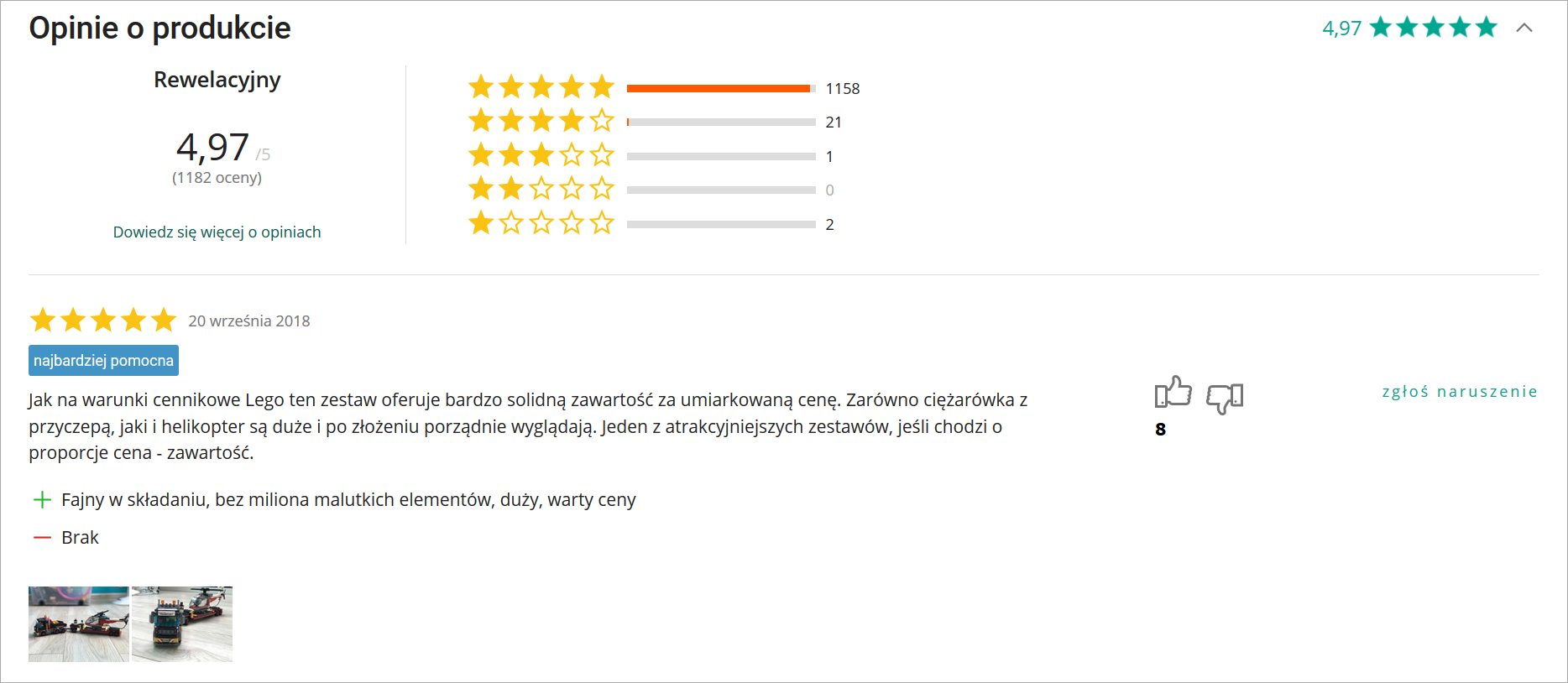 Czym są opinie produktowe widoczne w moich ofertach? Pomoc Allegro