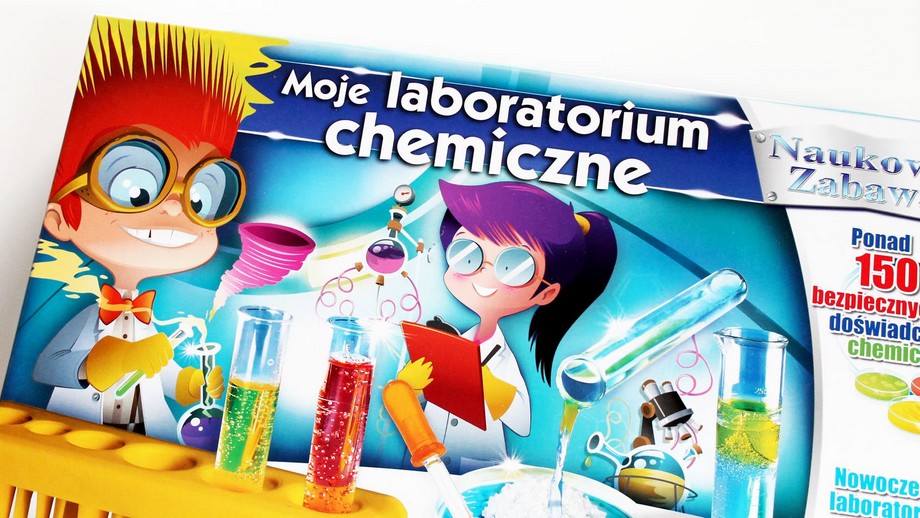 Moje laboratorium chemiczne – test zestawu edukacyjnego od Clementoni
