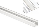 фото mini №1, Aluminum profile+ glass phosphors g to led strip overlay 1m