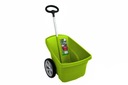 фото mini №3, Trolley garden wheelbarrow 67l green to leaves grass