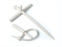 Хомут kablowa elektro-plast 10 mm x 40 mm 50 szt.1, цена в Украине