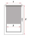 фото mini №13, Shutter day and night mini shutters 56 x 150 centimeters shutters.