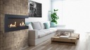 фото mini №6, Biofireplace suspended grilles 120 x 48 x 28 centimeters black