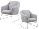 фото mini №12, Halmar mild seat recreational to salon chrome hull/ bright gray