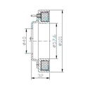 2211005 катушка компрессора кондиционера кондиционера panasonic v09 v09a1 mazda 22, купить в Украине