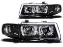 Фары seat leon 1m 99-05r angel eyes кольца depo bl3, купить с разборки