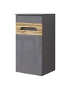 фото mini №4, Cabinet low gray gloss galaxy graphite