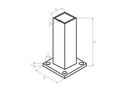 фото mini №2, Fasteners stainless steel racks wooden 40x40, inox faceting