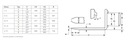 Widly widla 150x60 l-2000 150x60x2000 4a 8t 8000kg2, купить в Украине