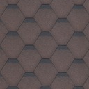 фото мини №5, Черепица bitumiczn hexagonal соты зеленый 3m2