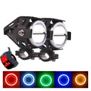 2x фара фара рабочая противотуманка led cree u7 ring мотоцикл quad 2szt2, купить в Украине