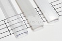 фото mini №3, Aluminum profile+ glass phosphors з to led strip overlay 1m