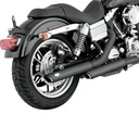 Harley dyna low супер широкий глушители v&h 91-172, купить в Украине