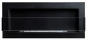 фото mini №7, Biofireplace 900x400 black with glass 1 effect glow