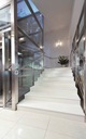 фото mini №3, White thresholds stairs conglomerate technistone