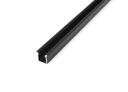 фото mini №1, Profile aluminum g black 1m to plume led backlight