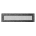 фото mini №5, Lattice ventilation colored grilles oskar 11, 6x42, 5 centimeters black-silver