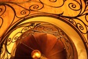 фото mini №5, Stairs curved internal forged balustrady forged