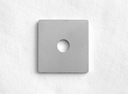 фото mini №1, Stainless steel cap profile 40x40 opening fi 12, g= 4 mm