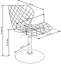 фото mini №5, Matrix 2 white-ashes halmar chair office -24г