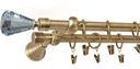 фото mini №7, Cornice double 19 mm+ 19 mm 320 centimeters