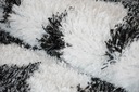 фото mini №6, Carpet shaggy polyester 5cm 200x300 zigzag black