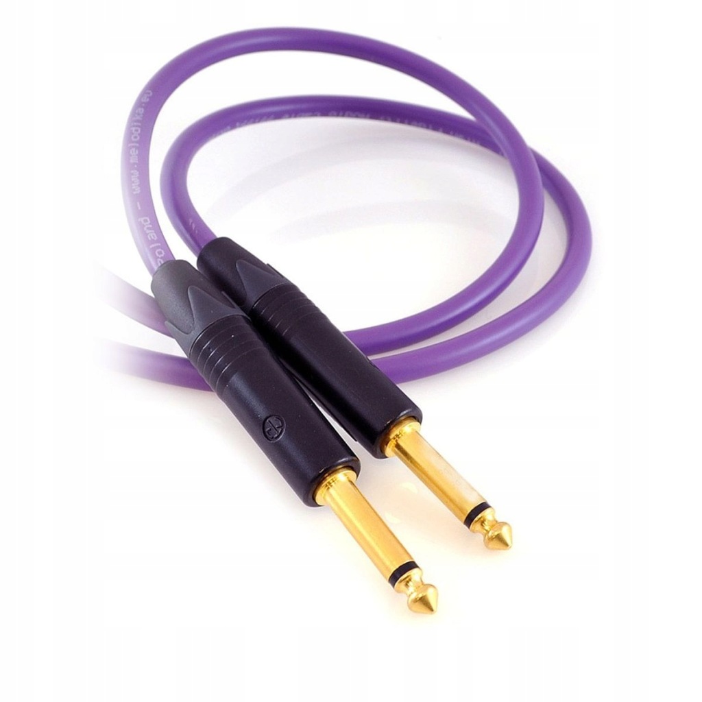 Melodika Mdj Instrumentální kabel Jack 6.3 0,5 m