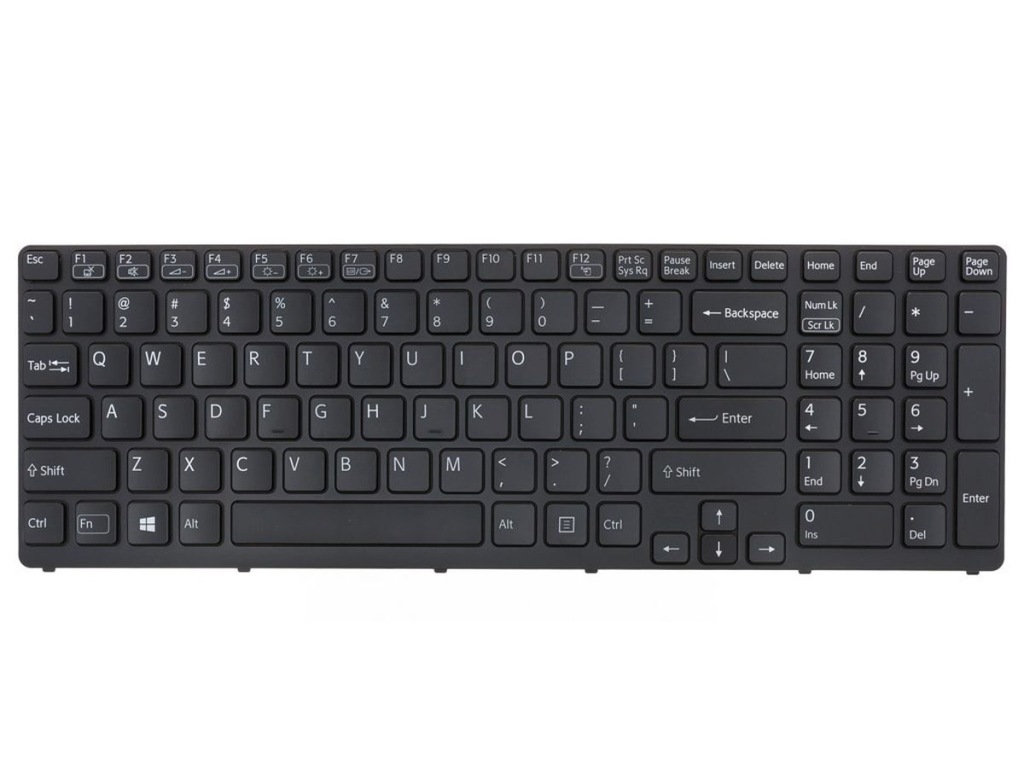 Klávesnice Pro Sony SVE17 SVE-17 podsvícená