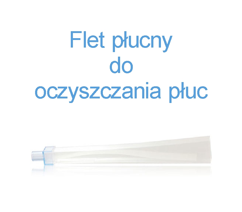 Flet płucny do oczyszczania płuc Pochp Astma Smog