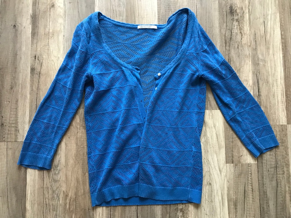 niebieski chabrowy sweterek stradivarius 36 S
