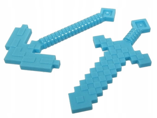 LEGO MINECRAFT DIAMENTOWY KILOF I MIECZ
