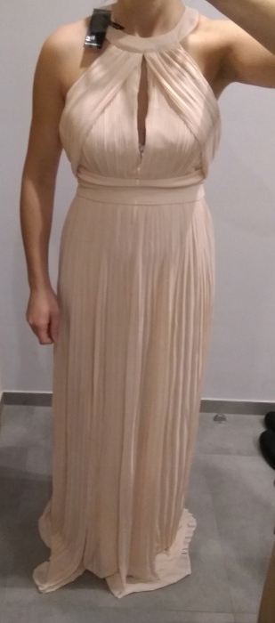 Suknia Asos tfnc rozmiar M plisowana
