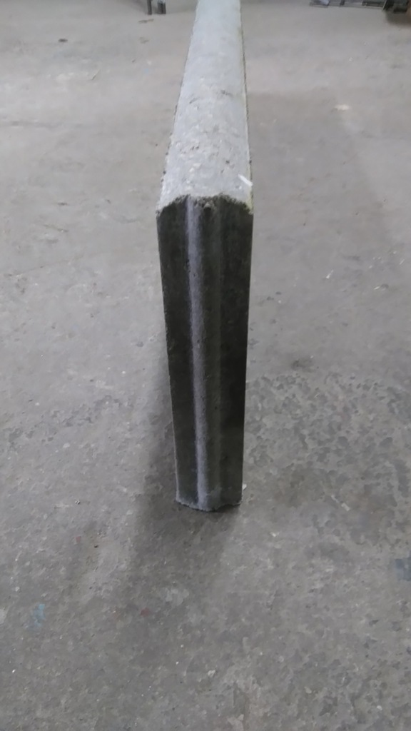 Obrzeże betonowe ogrodowe 5x25x100 szare