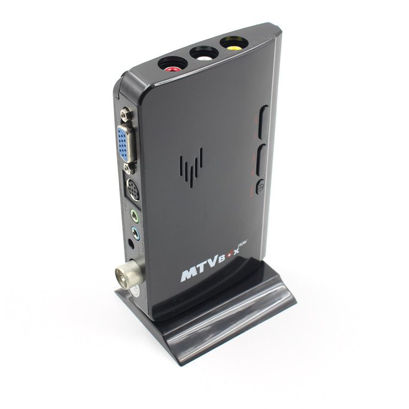 Tuner DEKODER telewizji DVB-T MPEG4 VGA AV S-Video