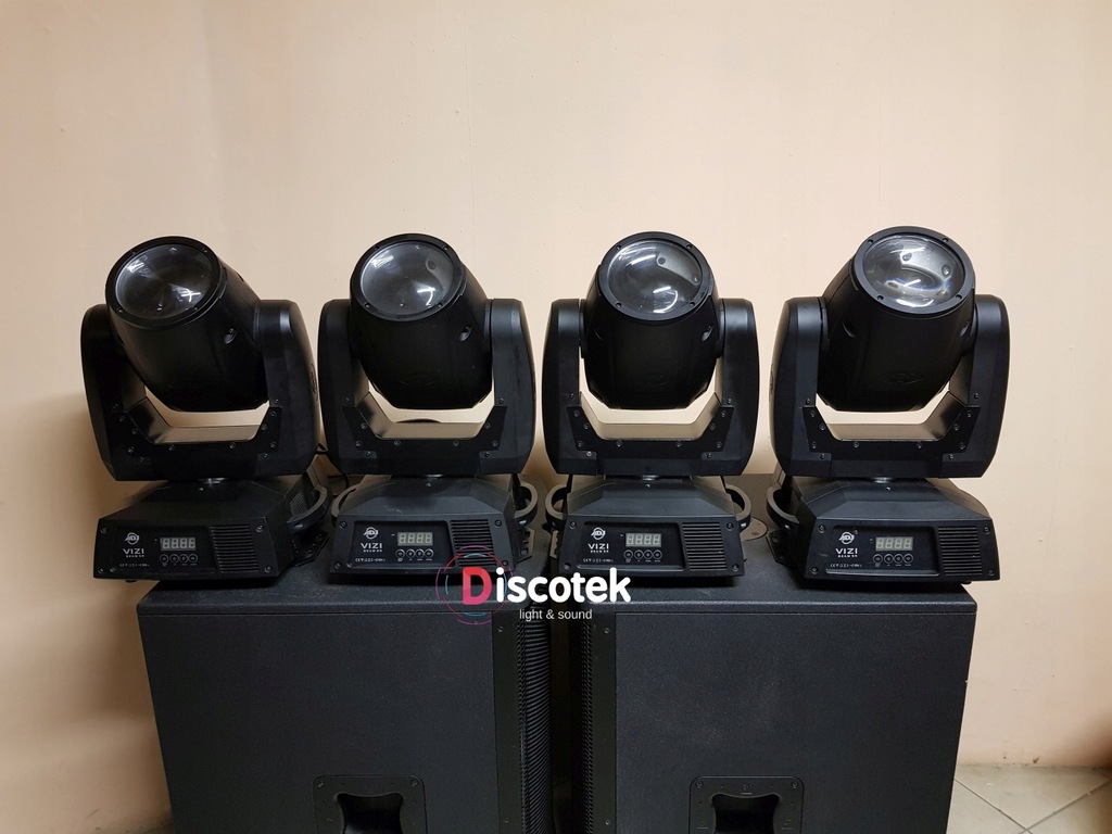 8 x głowa ruchoma ADJ Vizi Beam 5R, nowe: 30 tys