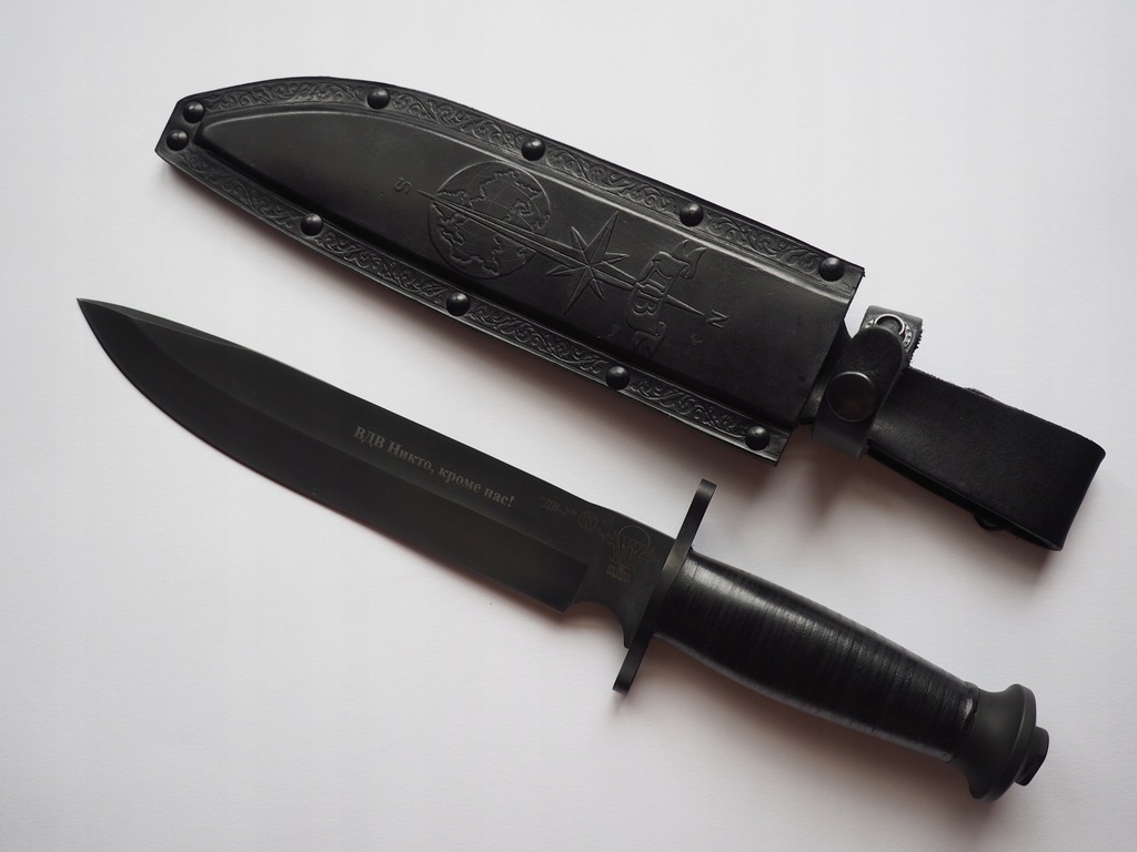 KIZLYAR DV-2 NÓŻ BOJOWY SPECNAZ ROSJA STAL U8