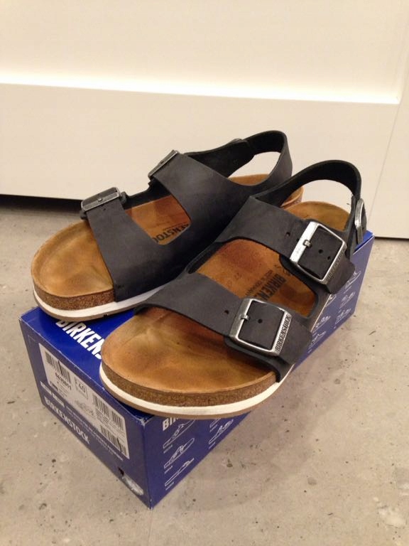 Sandały Birkenstock Milano 40 skóra j. Nowe