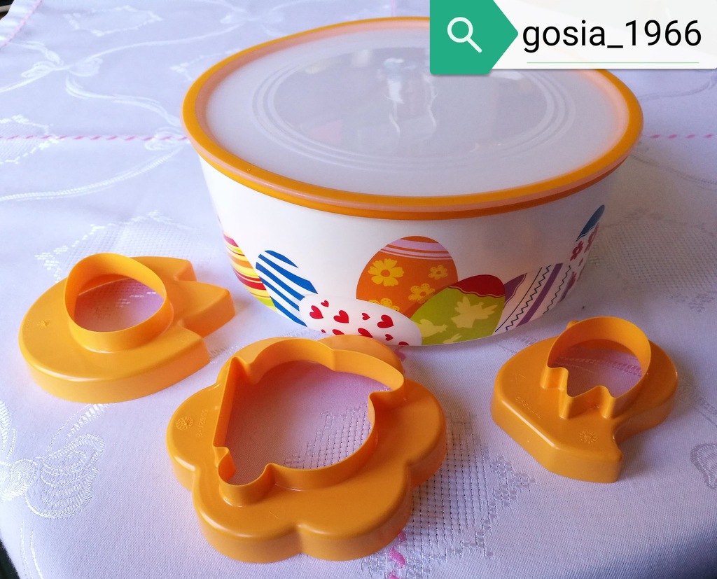 Tupperware Bazyl Okrągły Wielkanocny