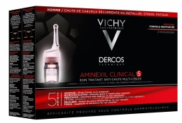 VICHY DERCOS AMINEXIL CLINICAL 5 MĘŻCZYZN 21 ampuł