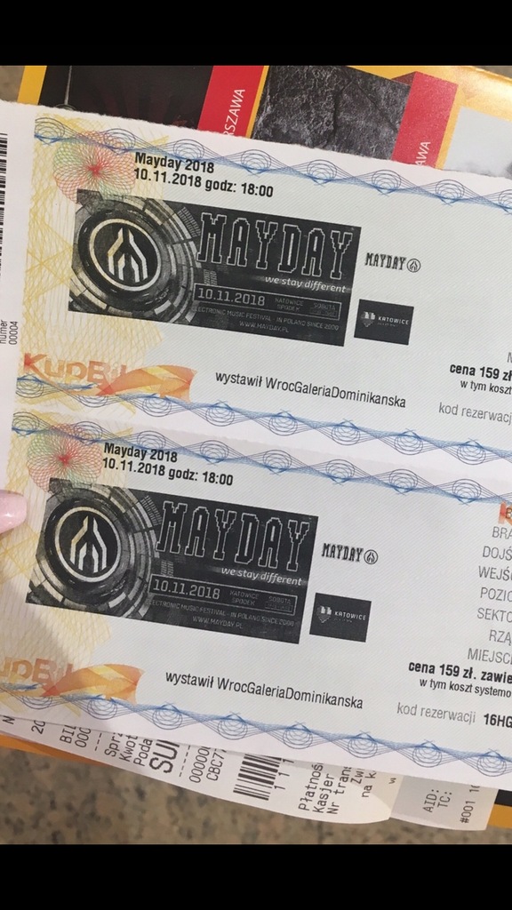 Bilety MAYDAY koncert Spodek Katowice
