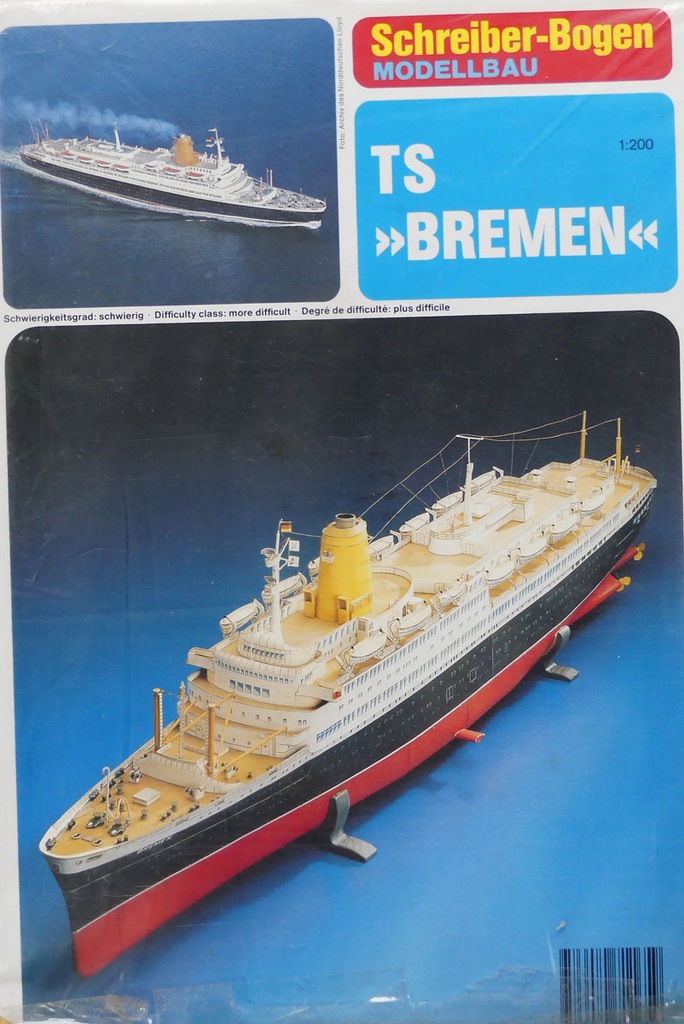 TS Bremen Schreiber-Bogen 1:200